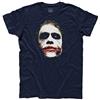 3styler T-Shirt Uomo Joker 1 Gotham City Harvey Dent Bruce Wayne Pipistrello Shirt - Linea Classic - 100% Cotone 185 gr/mq (L, Blu)