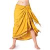 PANASIAM Sarong tiedye style, yellow brown, 190x116cm