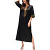 YOUKD Kaftan Lungo Estivo da Donna Abito Lungo Costume da Bagno della Boemia Accappatoi da Spiaggia