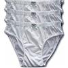 Saggio Athos Slip in Puro Cotone Mercerizzato Set 3 o 6 Pezzi Modello con Elastico Ricoperto Ottimo Confort e Aderenza Uomo BIANCO3PZ 5