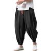 Generico Pantaloni Lino Da Jogging Uomo Pantaloni Elasticizzati Pantaloni Skinny Di Cotone Pantaloni Elastico Pantaloni Lunghi Pantaloni Lunghi Pantaloni Comodi Pantaloni In Misto Lino Di Alta Qualità