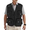 HZQIFEI Uomo Gilet da Pesca Multitasche Giubbino da Lavoro Smanicato Traspirante Outdoor Vest JRC Safari Giacche Gilet MJ15
