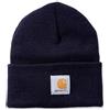 Carhartt Workwear A18 Acrilico Cappello Invernale Unisex da Uomo Blu 6437