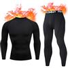 Zhiaek Set di Intimo Termico Uomo Invernale Biancheria Termica Pantaloni