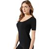 BeGood - Maglia Lunga T-Shirt da Donna. Morbida e Comfortevole in Tessuto Innovativo Dermofibra di qualità Assoluta