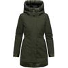 Navahoo Cappotto invernale da donna caldo parka con patta di copertura magnetica e cappuccio regolabile Principessa invernale 14 S-3XL