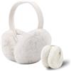 XIAOHAWANG Donne Inverno Unisex Ear Muffs Finta Pelliccia Caldo Paraorecchie Lady Ragazze Plush Ear Scaldare Orecchie All'aperto Copre (bianco)