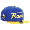New Era Los Angeles Rams NFL Two Tone Blu Giallo 9Fifty Original Fit Berretto Regolabile con Snapback
