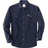 Dubinik® 8.8 oz Camicia Denim Modello Uomo Tessuto Jeans a Maniche Lunghe