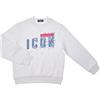 DSQUARED2 Felpa Girocollo Relax Icon DQ2031D0-09BDQ per Ragazze