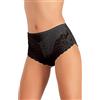JADEA 12 Pezzi Slip Vita Alta Effetto Pancerina Donna 792 Pizzo e Cotone Modal