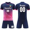 OPUTWDF Completi da Calcio Personalizzabili Bambino Uomo con Numero Nome Team Logo Divise Calcio Personalizzate