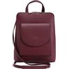 Modarno Borsa zaino e Borsa a tracolla doppia funzione multiuso borsa da donna in Vera pelle 2 in 1