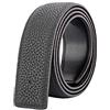 Vatee's Cintura di Sostituzione in Pelle Reale Donna/Uomo Senza Fibbia | 32mm/34mm/38mm Larghezza, Senza fibbia, Cintura in pelle genuina