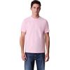 Calvin Klein Uomo T-Shirt Maniche Corte Smooth Solid Tee con Scollo Rotondo, Rosa (Rose Shadow), M
