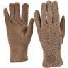 styleBREAKER Guanti touchscreen da donna in peluche,Talpa