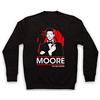 My Icon Art & Clothing Roger Moore - Felpa da adulto con scritta Best Bond British Spy Secret Agent 00 Double O, Nero , M