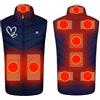 Surttan Giacca Termica Donna Riscaldante Gilet Riscaldati Giubbotto Riscaldato Impermeabile Maglia Riscaldata Elettrica Vestiario Riscaldabile Slim Inverno Caldi Morbide Per Esterno Campeggio Caccia