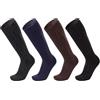 Prisco Calze Uomo Cashmere e Lana Lunghe, Calzini Cachemire Lunghi Invernali Termici, Made in Italy (IT, Numero, 40, 45, Regular, Regular, Classico)