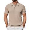 COOFANDY Polo da uomo a maniche corte, estiva, vestibilità regolare, casual, da golf