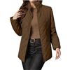 Generico Piumino Donna 100 Grammi Piumino Lungo con Cappuccio Ripiegabile Piumini Leggeri Donna Giacca Imbottita Trapuntata Puffer Giubbotto Piumini Imbottito Giubbino Cappotto Sottogiacca Leggero Quilted