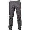 Ergos Workwear JRC ZURIGO Light Man Pantalone da Uomo Multitasche Elasticizzato in Cotone Lavorazione Ripstop da Lavoro