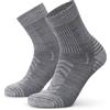 DANISH ENDURANCE Calze Trekking Leggere Lana, Anti-Vesciche, 1 o 5 Paia | Calze trekking leggere in lana merino, traspiranti, anti-odore, imbottitura anti-vesciche, per escursioni estive, Unisex