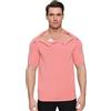 Landofgenie Magliette Sportive Uomo Post-Intervento Spalla con Doppia Cerniera, Ideale per Chemioterapia e Trattamenti. T-Shirt Funzionale S-3XL