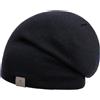 LIERYS Long Beanie Fine Merino Donna Uomo Made in Germany Lana Merino Berretto Invernale Autunno Inverno