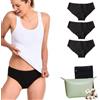 Lolita® Culotte Mestruale Set da 3 - Protezione Igienica Lavabile con 4 Strati Assorbenti - Equivalente a 3 Assorbenti - Slip Menstruali Confortevoli ed Ecologici per Flussi Moderati ad Abbondanti