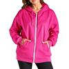 Neteson Felpa Donna con Cappuccio e Zip Giacca Sportiva Oversize Hoodie | Felpe Sweatshirt Manica Lunga Aperto Casual Primavera Autunno Invernale
