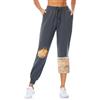 MOVE BEYOND Donna Pantaloni da Jogging in Felpa con Fodera di Sherpa Calda con 2 Tasche Athletic Fleece Pantaloni da Jogging con Coulisse