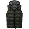 Kobilee Gilet Smanicato Uomo 100 Grammi Imbottita Gilet Corto Invernale 4Xl Piumino Smanicato Leggero Cotone Giacca Senza Maniche Firmato Giubbino Giubbotto Smanicato con Cappuccio