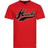 Superdry Maglietta da Uomo Vintage Collegiate Tee Rebel Red S