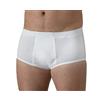 Felis Confezione da 3 Slip Uomo Vita Alta con Apertura, Classico, Elastico Infilato, Cotone Costina, Mutande Slip Uomo Bianche, Traspiranti e Comode, Persone Anziane, Anche Taglie Forti