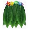 TMK Gonna Hawaiani Foglie di Banana per Bambine con Fiori Finti Colorati Ideale per Estate cod.4296
