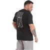FGM04 T-Shirt Statement Uomo in 100% Cotone | Logo minimal frontale, grafica verticale sul retro, scollo tondo, maniche corte e fit regolare.