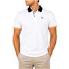 Enrico Coveri Polo Uomo Manica Corta - Polo Uomo Cotone Piquet Sportiva