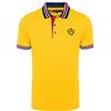 Karl´s People Carisma - Polo a Maniche Corte da Uomo, 100% Cotone, da Uomo, con Ricamo, vestibilità Normale, per Ufficio e Tempo Libero, K-129