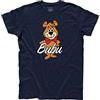 3styler T-Shirt Uomo Bubu 1 - L'amico dell'orso Yoghi - Boboo Bear - Yellowstone Park - Linea Classic - 100% Cotone 185 gr/mq (XXL, Blu)