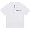 Timberland - Polo Maniche Corte Bianco 100% Cotone 9MESI