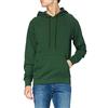 Fruit of The Loom Felpa da Uomo con Cappuccio Leggero e Pull-Over, Verde Bottiglia, M