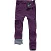 Rdruko Pantaloni softshell impermeabili da donna, invernali, caldi, foderati in pile, pantaloni cargo casual per passeggiate, escursioni, sci, lavoro all'aperto