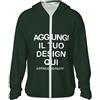 Custom Maglietta UV Personalizzata UPF 50+ - T-Shirt con Foto, Testo o Nome - Maglietta Anti-UV Uomo & Donna, Casual per Escursionismo, Spiaggia e Sport all'Aperto