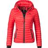 Marikoo Giacca Trapuntata Mezza Stagione da Donna Samtpfote Rosso S
