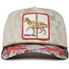 Goorin Bros. Quid Glorier Stone Gray Adjustable Trucker Cap - One-Size, Taglia unica