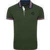Karl´s People Carisma - Polo a Maniche Corte da Uomo, 100% Cotone, da Uomo, con Ricamo, vestibilità Normale, per Ufficio e Tempo Libero, K-129