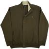 Coveri Felpa Cardigan Giacca con Bottoni Cerniera Tasche Zip Uomo Taglie Forti XXXXL 5X (4XL - Moro)