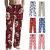 Tingwei Pantaloni del Pigiama personalizado per Uomo Pantaloni del Pigiama Divertenti su personalizada Loungewear, Set di Pigiami, pantaloni pigiama con Foto, Volto, Testo - Regalo per Donna