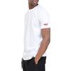 DSQUARED2 T-Shirt Bianca da Uomo con Patch Logo in Rosso XXL